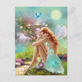 Cartão Postal Jardins Láteos Encantados