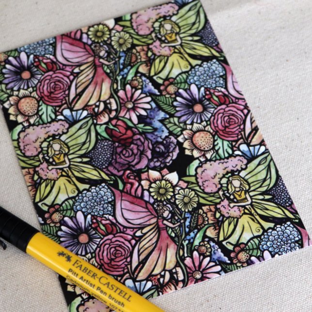 Cartão Postal Jardins Láteos Jardins Flores Feiras (Criador carregado)