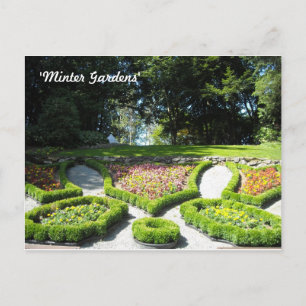 Cartão Postal Jardins Minter - A Coroa