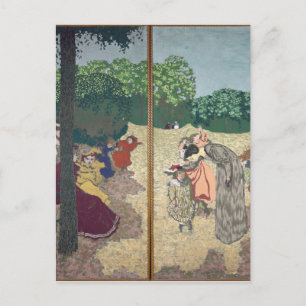 Cartão Postal Jardins Públicos