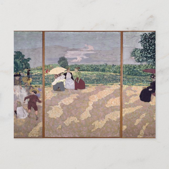 Cartão Postal Jardins Públicos (Frente)