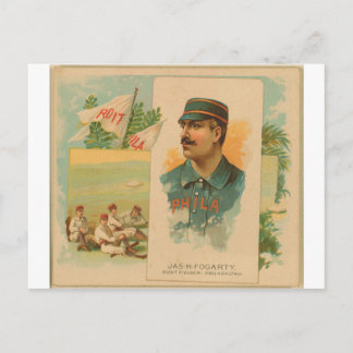 Cartão Postal Jas. H. Fogarty, Philadelphia Quakers