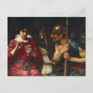 Cartão Postal Jason e Medea