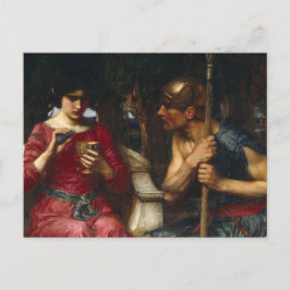 Cartão Postal Jason e Medea