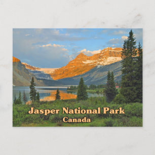 Cartão Postal Jasper National Park Canadá