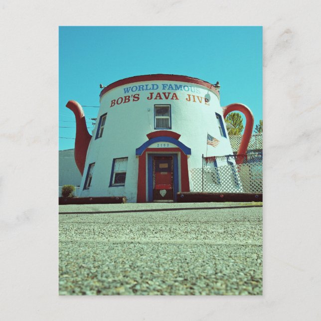 Cartão Postal Java Jive do Bob (Frente)