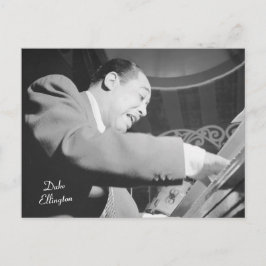Cartão Postal Jazz Pianist Duke Ellington