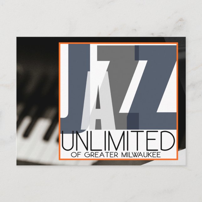 Cartão Postal Jazz Unlimited (Frente)