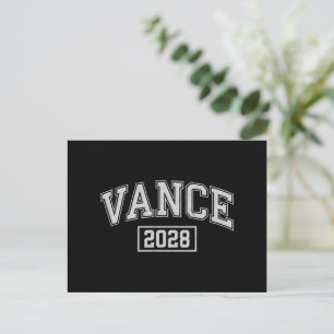 Cartão Postal JD Vance 2028 Presidente Vance
