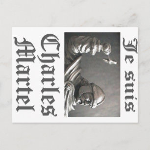 Cartão Postal Je Suis Charles Martel (fotografia)