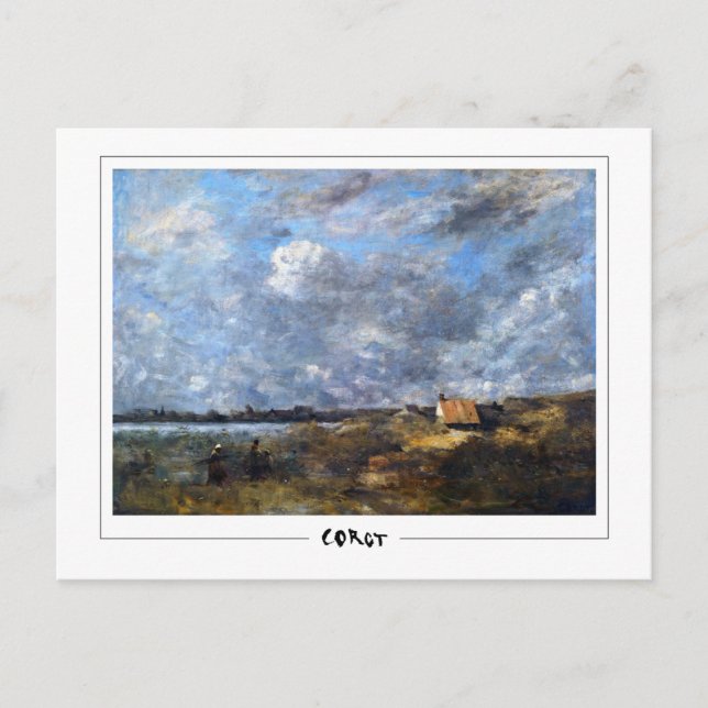 Cartão Postal Jean-Baptiste-Camille Corot #101-2 - Belas Artes P (Frente)