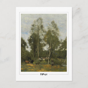 Cartão Postal Jean-Baptiste-Camille Corot #12 - Belas Artes