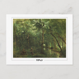 Cartão Postal Jean-Baptiste-Camille Corot #15 - Belas Artes