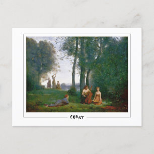Cartão Postal Jean-Baptiste-Camille Corot #18 - Arte fina…