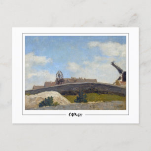 Cartão Postal Jean-Baptiste-Camille Corot #196 - Belas Artes Pos