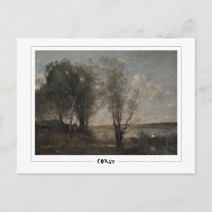 Cartão Postal Jean-Baptiste-Camille Corot #241 - Belas Artes