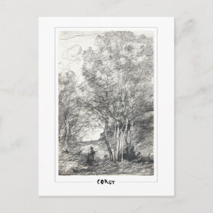 Cartão Postal Jean-Baptiste-Camille Corot #292 - Belas Artes