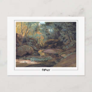 Cartão Postal Jean-Baptiste-Camille Corot #391 - Belas Artes Pos