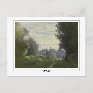 Cartão Postal Jean-Baptiste-Camille Corot #408-2 - Belas Artes