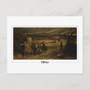 Cartão Postal Jean-Baptiste-Camille Corot #43 - Belas Artes