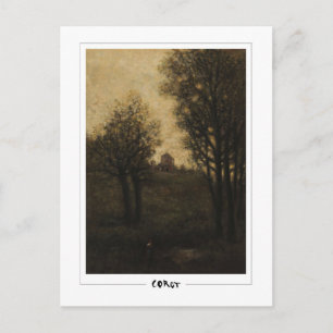 Cartão Postal Jean-Baptiste-Camille Corot #880 - Belas Artes