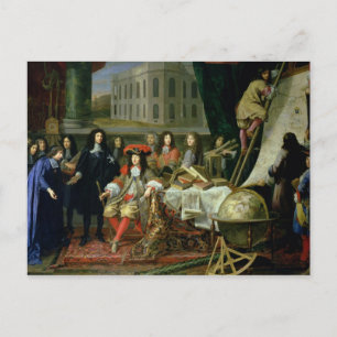 Cartão Postal Jean-Baptiste Colbert Apresentando Real