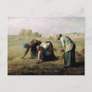 Cartão postal Jean-François Millet - Gleaners 1857
