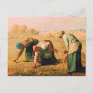 Cartão Postal Jean Francois Millet - The Gleaners 1857