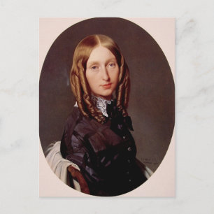 Cartão Postal Jean Ingres - Retrato de Madame Frederic Reiset