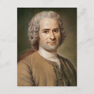 Cartão Postal Jean-Jacques Rousseau após 1753