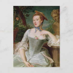 Cartão Postal Jeanne Antoinette Poisson Marquise de Pompadour