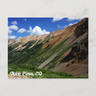 Cartão Postal Jeeps on Ophir Pass no Colorado