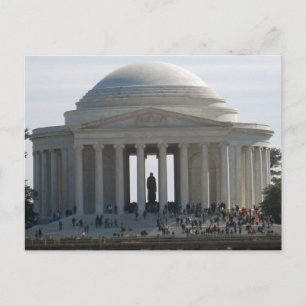 Cartão Postal Jefferson Memorial Washington DC 002