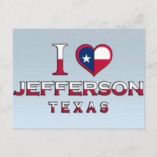 Cartão Postal Jefferson �, Texas