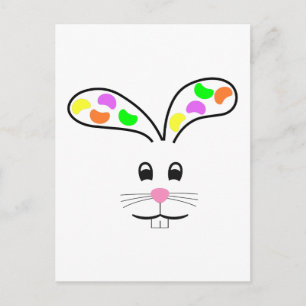 CARTÃO POSTAL JELLY BEAN BUNNY