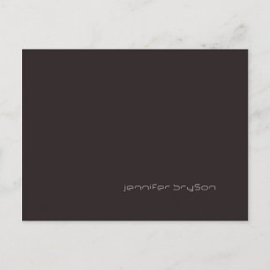 Cartão Postal Jennifer Bryson