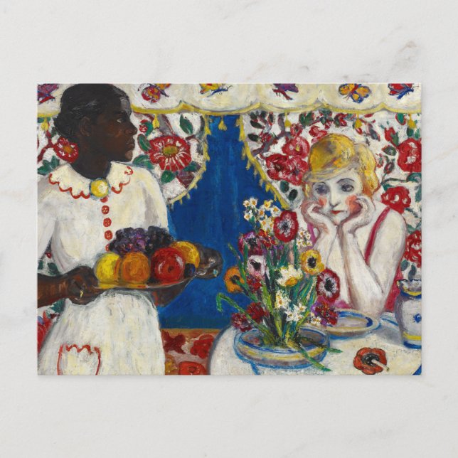 Cartão Postal Jenny and Genevieve, 1915 by Florine Stettheimer (Frente)