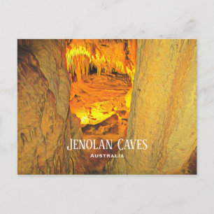 Cartão Postal Jenolan Cavernas de calcário Austrália