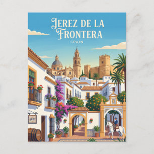 Cartão Postal Jerez de la Frontera, Espanha