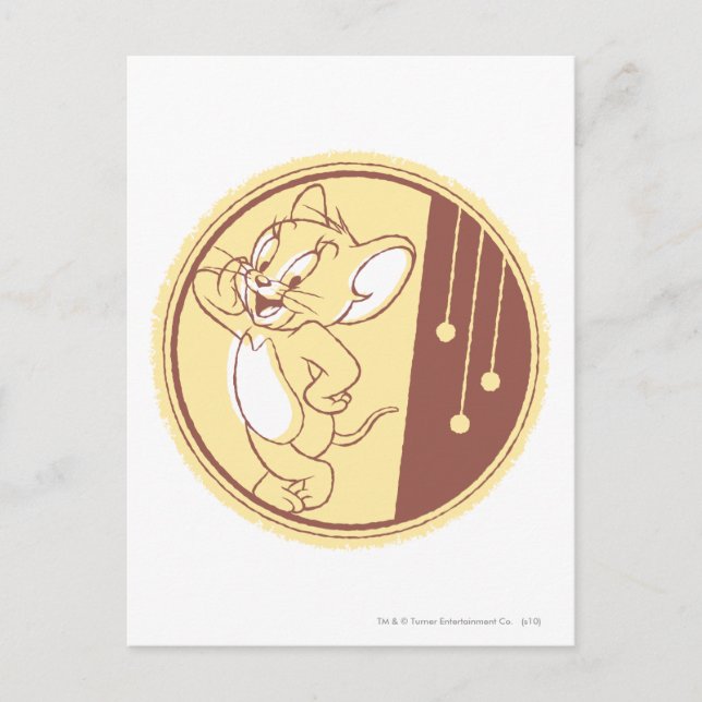 Cartão Postal Jerry Em Círculo (Frente)