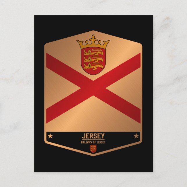 Cartão Postal Jersey (Frente)
