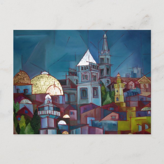 Cartão Postal Jerusalém (Frente)