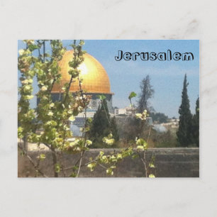 Cartão Postal Jerusalem - Belo PostCard