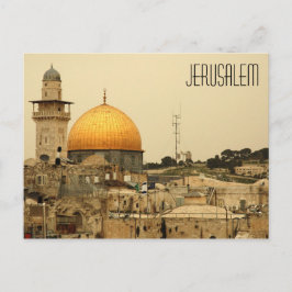 Cartão postal Jerusalém Israel