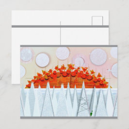 Cartão Postal JESSICA ANNE FRANK "WINTER" Thank You Card