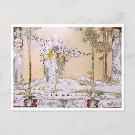 Cartão Postal Jessie M. King - Adora o Sonho do Ouro