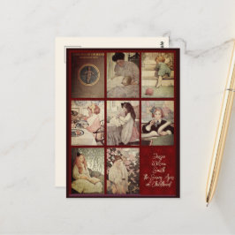 Cartão Postal Jessie Wilcox Smith As Sete Idades da Infância Po