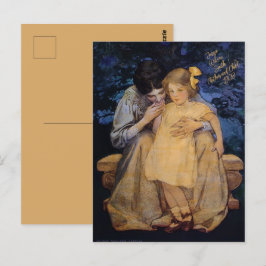Cartão Postal Jessie Wilcox Smith Mãe e Filho