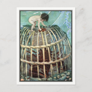 Cartão Postal Jessie Willcox Smith - Os Bebês Da Água