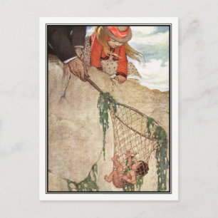 Cartão Postal Jessie Willcox Smith - Os Bebês Da Água